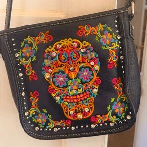 Montana West Sugar Skull Crossbody
